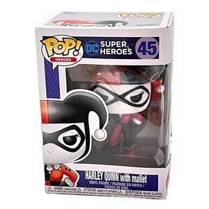 Harley Quinn 45 Funko POP  Vinyl Figure Mallet USA Exclusive DC Comics New